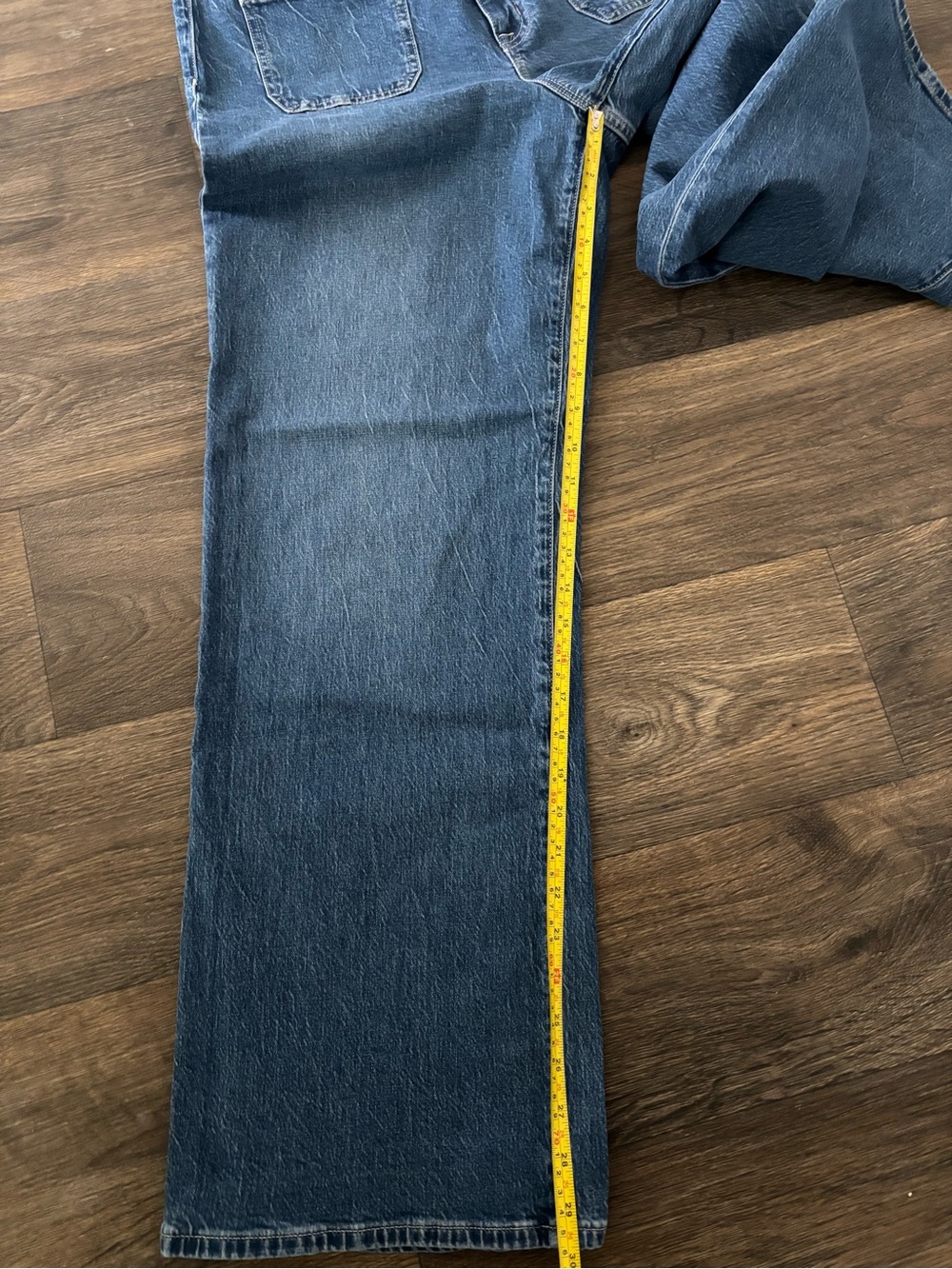 J. Crew Full Length Wide Leg Jean 30 - Picture 5 of 6
